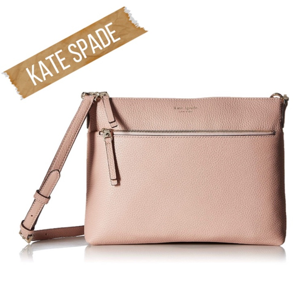 NWOT Kate Spade NY Pink Polly Medium Crossbody Bag